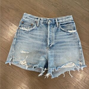 Agolde Dee Vintage Cut Off Jean Shorts